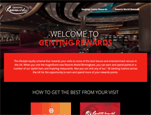 Tablet Screenshot of gentingrewards.co.uk